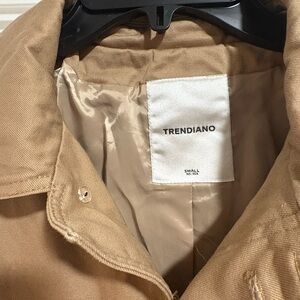 Tan Trench Coat for Men Trendiano “new blessing”
